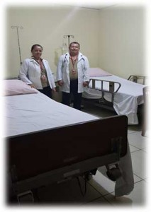 San Pedro Sula’s nurse and doctor install new equipment